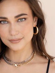 Mixed Metal Chain Set