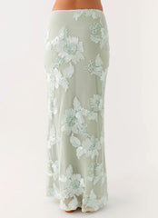 Radiate Maxi Skirt - Sage